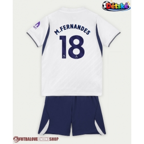 Tottenham Hotspur Mateus Fernandes #18 Domácí dres komplet pro Děti 2026-27 Krátkým Rukávem (+ Krátké kalhoty)