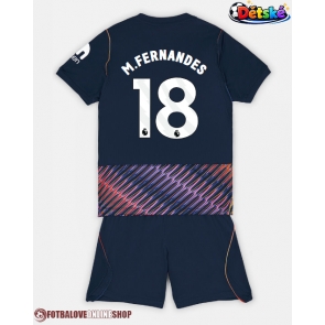 Tottenham Hotspur Mateus Fernandes #18 Venkovní dres komplet pro Děti 2026-27 Krátkým Rukávem (+ Krátké kalhoty)