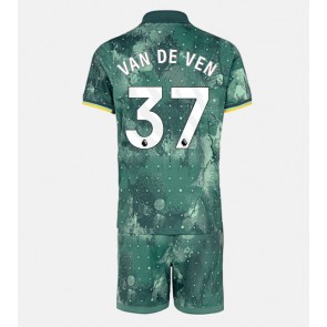 Tottenham Hotspur Micky van de Ven #37 Alternativní dres komplet pro Děti 2024-25 Krátkým Rukávem (+ Krátké kalhoty)