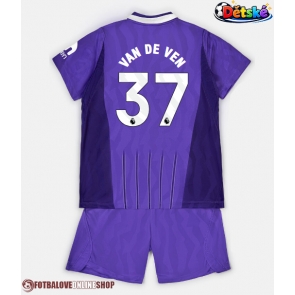 Tottenham Hotspur Micky van de Ven #37 Alternativní dres komplet pro Děti 2026-27 Krátkým Rukávem (+ Krátké kalhoty)
