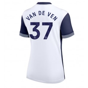 Tottenham Hotspur Micky van de Ven #37 Domácí Dres pro Dámy 2024-25 Krátkým Rukávem