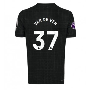 Tottenham Hotspur Micky van de Ven #37 Venkovní Dres 2025-26 Krátkým Rukávem