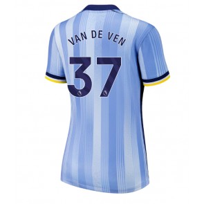 Tottenham Hotspur Micky van de Ven #37 Venkovní Dres pro Dámy 2024-25 Krátkým Rukávem