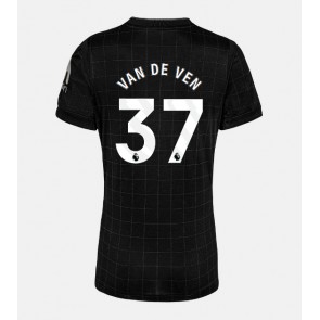 Tottenham Hotspur Micky van de Ven #37 Venkovní Dres pro Dámy 2025-26 Krátkým Rukávem