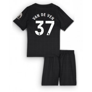 Tottenham Hotspur Micky van de Ven #37 Venkovní dres komplet pro Děti 2025-26 Krátkým Rukávem (+ Krátké kalhoty) Tottenham Hotspur Micky van de Ven #37 Venkovní dres komplet pro Děti 2025-26 Krátkým Rukávem (+ Krátké kalhoty)