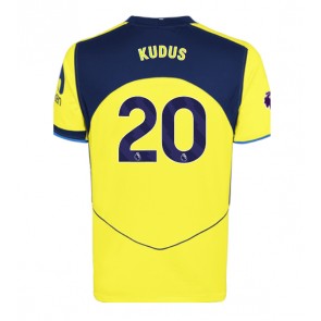 Tottenham Hotspur Mohammed Kudus #20 Alternativní Dres 2025-26 Krátkým Rukávem