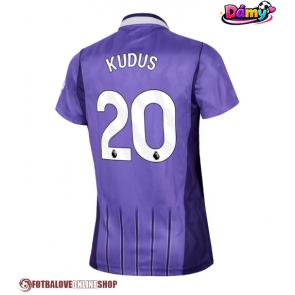 Tottenham Hotspur Mohammed Kudus #20 Alternativní Dres pro Dámy 2026-27 Krátkým Rukávem