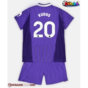 Tottenham Hotspur Mohammed Kudus #20 Alternativní dres komplet pro Děti 2026-27 Krátkým Rukávem (+ Krátké kalhoty)