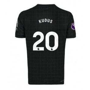 Tottenham Hotspur Mohammed Kudus #20 Venkovní Dres 2025-26 Krátkým Rukávem Tottenham Hotspur Mohammed Kudus #20 Venkovní Dres 2025-26 Krátkým Rukávem