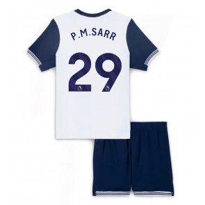 Tottenham Hotspur Pape Matar Sarr #29 Domácí dres komplet pro Děti 2024-25 Krátkým Rukávem (+ Krátké kalhoty)