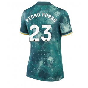 Tottenham Hotspur Pedro Porro #23 Alternativní Dres pro Dámy 2024-25 Krátkým Rukávem
