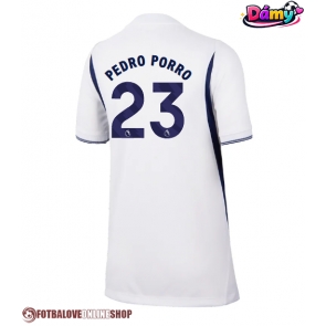 Tottenham Hotspur Pedro Porro #23 Domácí Dres pro Dámy 2026-27 Krátkým Rukávem