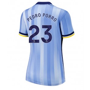 Tottenham Hotspur Pedro Porro #23 Venkovní Dres pro Dámy 2024-25 Krátkým Rukávem