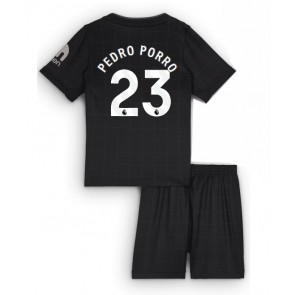 Tottenham Hotspur Pedro Porro #23 Venkovní dres komplet pro Děti 2025-26 Krátkým Rukávem (+ Krátké kalhoty) Tottenham Hotspur Pedro Porro #23 Venkovní dres komplet pro Děti 2025-26 Krátkým Rukávem (+ Krátké kalhoty)