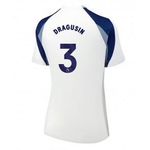 Tottenham Hotspur Radu Dragusin #3 Domácí Dres pro Dámy 2025-26 Krátkým Rukávem