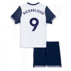 Tottenham Hotspur Richarlison #9 Domácí dres komplet pro Děti 2024-25 Krátkým Rukávem (+ Krátké kalhoty)