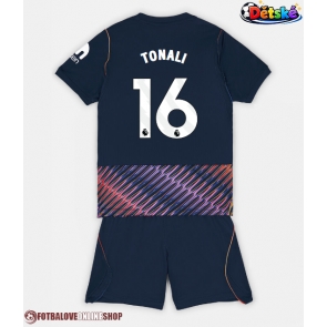 Tottenham Hotspur Sandro Tonali #16 Venkovní dres komplet pro Děti 2026-27 Krátkým Rukávem (+ Krátké kalhoty)