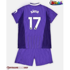 Tottenham Hotspur Savio #17 Alternativní dres komplet pro Děti 2026-27 Krátkým Rukávem (+ Krátké kalhoty)