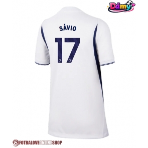 Tottenham Hotspur Savio #17 Domácí Dres pro Dámy 2026-27 Krátkým Rukávem