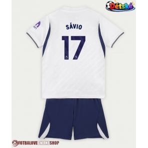 Tottenham Hotspur Savio #17 Domácí dres komplet pro Děti 2026-27 Krátkým Rukávem (+ Krátké kalhoty)