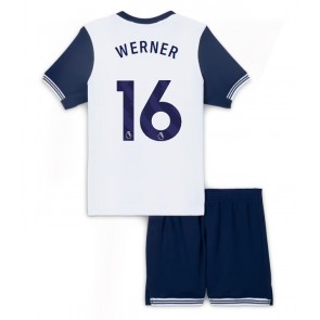 Tottenham Hotspur Timo Werner #16 Domácí dres komplet pro Děti 2024-25 Krátkým Rukávem (+ Krátké kalhoty)