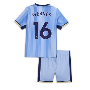 Tottenham Hotspur Timo Werner #16 Venkovní dres komplet pro Děti 2024-25 Krátkým Rukávem (+ Krátké kalhoty)