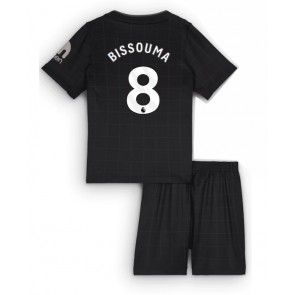 Tottenham Hotspur Yves Bissouma #8 Venkovní dres komplet pro Děti 2025-26 Krátkým Rukávem (+ Krátké kalhoty)
