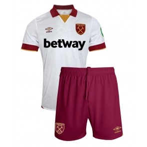 West Ham United Alternativní dres komplet pro Děti 2024-25 Krátkým Rukávem (+ Krátké kalhoty)