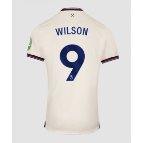 West Ham United Callum Wilson #9 Venkovní Dres 2025-26 Krátkým Rukávem West Ham United Callum Wilson #9 Venkovní Dres 2025-26 Krátkým Rukávem