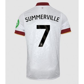 West Ham United Crysencio Summerville #7 Alternativní Dres 2024-25 Krátkým Rukávem