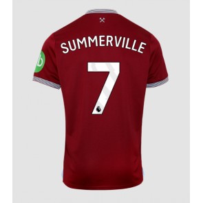 West Ham United Crysencio Summerville #7 Domácí Dres 2025-26 Krátkým Rukávem