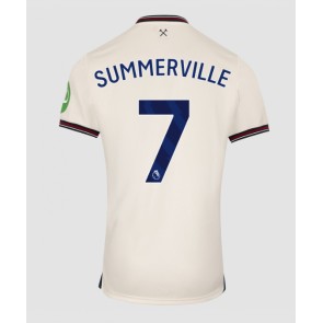 West Ham United Crysencio Summerville #7 Venkovní Dres 2025-26 Krátkým Rukávem