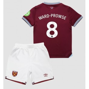 West Ham United James Ward-Prowse #8 Domácí dres komplet pro Děti 2025-26 Krátkým Rukávem (+ Krátké kalhoty)