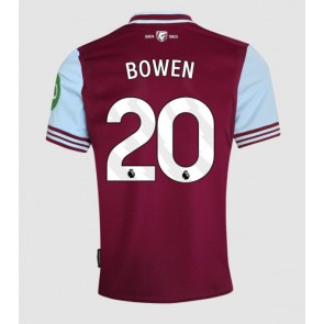West Ham United Jarrod Bowen #20 Domácí Dres 2024-25 Krátkým Rukávem