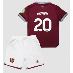 West Ham United Jarrod Bowen #20 Domácí dres komplet pro Děti 2025-26 Krátkým Rukávem (+ Krátké kalhoty)