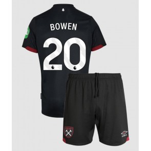 West Ham United Jarrod Bowen #20 Venkovní dres komplet pro Děti 2024-25 Krátkým Rukávem (+ Krátké kalhoty)