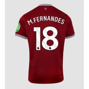 West Ham United Mateus Fernandes #18 Domácí Dres 2025-26 Krátkým Rukávem