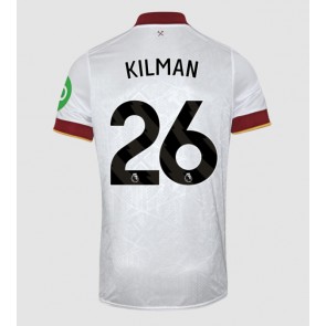 West Ham United Max Kilman #26 Alternativní Dres 2024-25 Krátkým Rukávem
