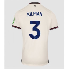 West Ham United Max Kilman #3 Venkovní Dres 2025-26 Krátkým Rukávem