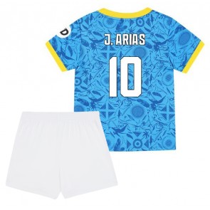 Wolves Jhon Arias #10 Alternativní dres komplet pro Děti 2025-26 Krátkým Rukávem (+ Krátké kalhoty)
