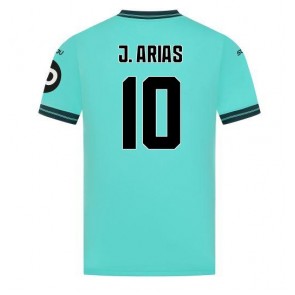 Wolves Jhon Arias #10 Venkovní Dres 2025-26 Krátkým Rukávem