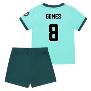 Wolves Joao Gomes #8 Venkovní dres komplet pro Děti 2025-26 Krátkým Rukávem (+ Krátké kalhoty)