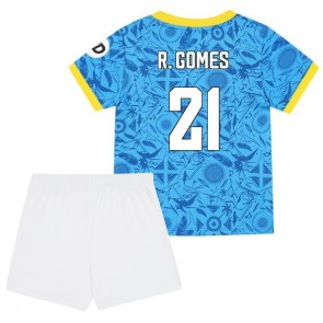 Wolves Rodrigo Gomes #21 Alternativní dres komplet pro Děti 2025-26 Krátkým Rukávem (+ Krátké kalhoty)