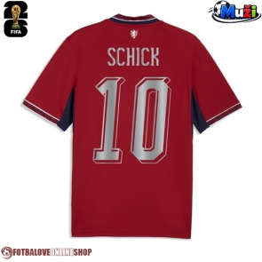Česká republika Patrik Schick #10 Domácí Dres MS 2026 Krátkým Rukávem