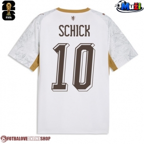 Česká republika Patrik Schick #10 Venkovní Dres MS 2026 Krátkým Rukávem