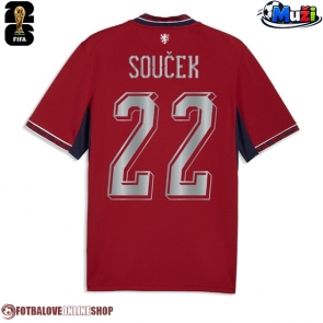 Česká republika Tomas Soucek #22 Domácí Dres MS 2026 Krátkým Rukávem