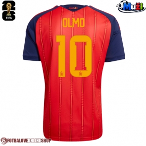 Španělsko Dani Olmo #10 Domácí Dres MS 2026 Krátkým Rukávem