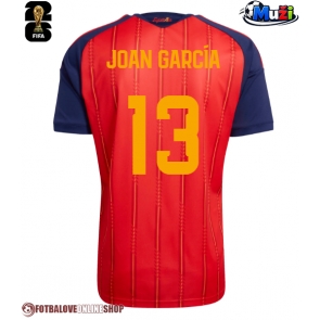Španělsko Joan Garcia #13 Domácí Dres MS 2026 Krátkým Rukávem
