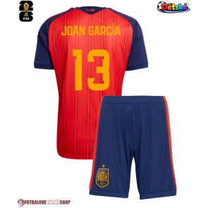 Španělsko Joan Garcia #13 Domácí dres komplet pro Děti MS 2026 Krátkým Rukávem (+ Krátké kalhoty)