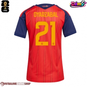 Španělsko Mikel Oyarzabal #21 Domácí Dres pro Dámy MS 2026 Krátkým Rukávem